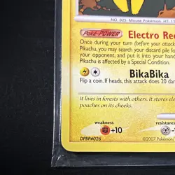 Pokemon TCG Pikachu 94/123 Mysterious Treasures Regular 60 HP - Image 5
