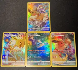 Pokemon TCG Brilliant Stars Eeveelution Trainer Gallery Ultra Rare Holo Lot - Image 1