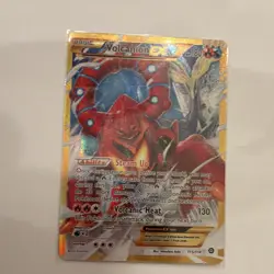 The Pokemon Company Volcanion EX 115/114 XY Steam Siege Secret Rare Holo ENG - Image 1