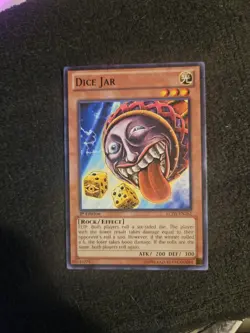 Yugioh! Dice Jar LCJW-EN262 Common 1st Ed Legendary Collection Joey’s World - Image 1