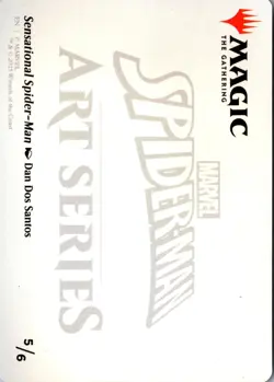Sensational Spider-Man Art Card Art Series: Marvel's Spider-Man MTG NM - Image 2