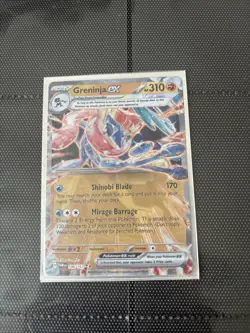 Greninja ex 106/167 Metal Promo (GameStop Exclusive) Pokemon Card - Image 1