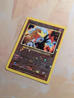 Entei - WoTC Promo 34/53 Holo Pokemon Trading Card Game TCG *DAMAGED* ðŸ”¥âœ¨ - Image 3