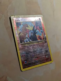 Entei - WoTC Promo 34/53 Holo Pokemon Trading Card Game TCG *DAMAGED* ðŸ”¥âœ¨ - Image 5