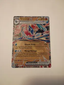 Greninja ex (GameStop Metal Card) Double Rare PROMO 106/167 NM - Image 1