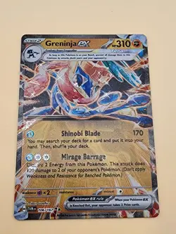 Greninja ex (Metal Card) 106/167 Promo Near Mint (NM) - Image 2
