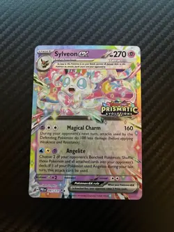 Sylveon ex - (Prismatic Evolutions Stamp) 041/131 Cards & Products Holo - Image 1