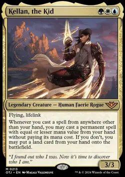 Kellan, the Kid - Non-Foil - otj - 213 | MTG Card - Image 3