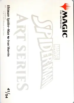 Ultimate Spider-Man Art Card 41 Art Series: Marvel's Spider-Man MTG NM - Image 2