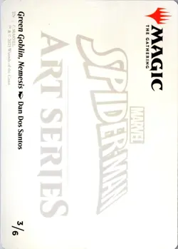 Green Goblin, Nemesis Art Card Art Series: Marvel's Spider-Man MTG NM - Image 2