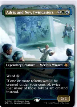 Adrix and Nev, Twincasters (Borderless) Special Guests Regular NM M 0155 - Image 1