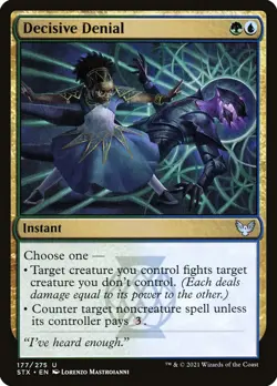 Decisive Denial | #382 | STX | MTG | Regular | LP - Image 1