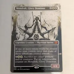 Mondrak Glory Dominus MTG ONE #0299 Showcase Mythic Legendary Creature EN - Image 1