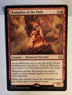 Champion of the Path #130- MTG Lorwyn Eclipsed NM - Image 1