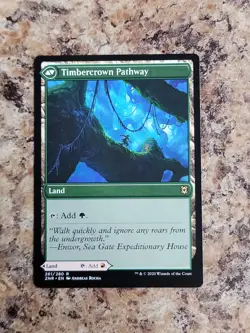 MTG Magic The Gathering Cragcrown Timbercrown Pathway NM - Image 2
