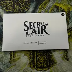 MTG Pick ‘em & Stick ‘em FOIL Edition Magic the Gathering, SECRET LAIR - Image 1