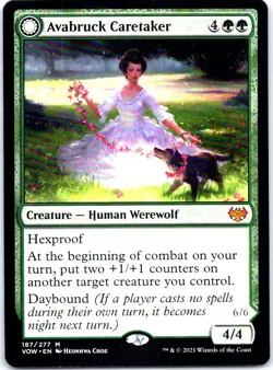 #187 Avabruck Caretaker Innistrad: Crimson Vow Mythic - Image 1