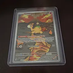 Pokemon TCG Numel 223/197 Obsidian Flames Illustration Rare Holo 80 HP Eng - Image 1