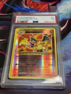 Pokemon TCG: Charizard - XY Evolutions Reverse Holo #11 - PSA 7 - Image 1