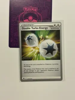 Double Turbo Energy 151/172 2022 Pokemon World Championships Brilliant Stars G - Image 1