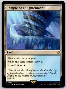Temple of Enlightenment - Commander: FINAL FANTASY FIC- MTG - LP Magic - 435 R - Image 1