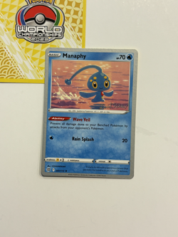Manaphy 041/172 2023 Pokemon World Championships DECK Brilliant Stars Variant A - Image 1