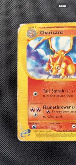 Pokemon TCG Charizard 39/165 Expedition (DMG) - Image 3