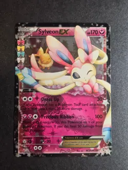 Sylveon EX RC21/RC32 LP Generations Holo EX Rare Pokemon - Image 1
