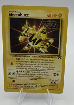 Wizards of the Coast Electabuzz The First Movie Promo 02/53 60 HP Regular - Image 1