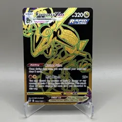 Rayquaza VMAX Secret Rare Holo TG29/TG30 Silver Tempest TG English 320HP - Image 1