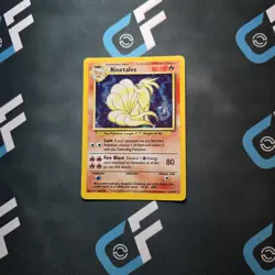 Ninetales 012/102 Base Set Holo Rare Pokemon TCG - Image 1