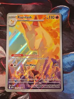 Rapidash 189/182 Pokemon Destined Rivals Illustration Rare - Mint - Image 1