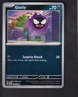 Gastly 048/088 Common Perfect Order Pokemon Reverse Holo Near Mint - Image 1