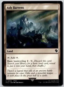 Ash Barrens - Commander: FINAL FANTASY FIC- MTG - LP Magic - 374 C - Image 1