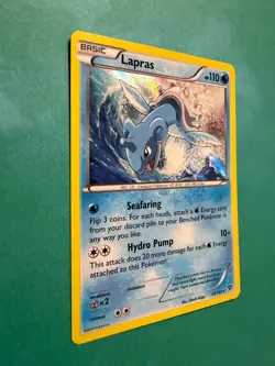 Pokemon Lapras Holo Rare Reverse Holo XY Base Set 35/146 NM - Image 2