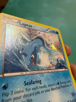 Pokemon Lapras Holo Rare Reverse Holo XY Base Set 35/146 NM - Image 4