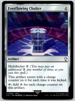 Everflowing Chalice - Commander: FINAL FANTASY FIC- MTG - LP Magic - 343 U - Image 1
