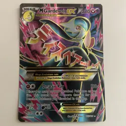 Pokemon Mega M Gardevoir EX 112/114 Full Art Ultra Rare Holo XY Steam Siege - Image 1