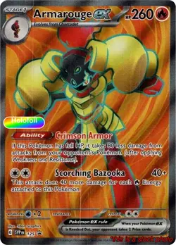 Armarouge ex - 125 [Pokemon SVP - 125] Holofoil - Image 1