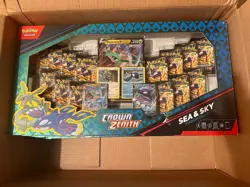 Pokemon Crown Zenith Sea and Sky Premium Collection Box x3 - Sealed - Image 2