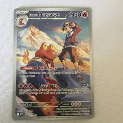 Pokemon Ascended Heroes Ethan’s Magcargo 222/217 Illustration Rare NM - Image 1