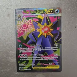 Mega Starmie EX 102/088 Full Art Holo Ultra Rare 330 HP English Pokemon TCG - Image 1