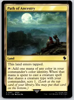 Path of Ancestry - Commander: FINAL FANTASY FIC- MTG - LP Magic - 411 C - Image 1