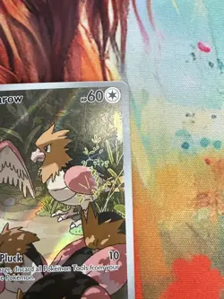 Pokemon TCG Spearow 151/132 S&V Mega Evolution Illustration Rare - Image 3