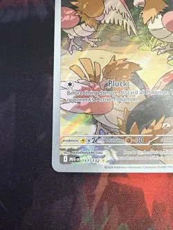 Pokemon TCG Spearow 151/132 S&V Mega Evolution Illustration Rare - Image 5