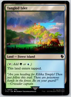 Tangled Islet - Commander: FINAL FANTASY FIC- MTG - LP Magic - 434 L - Image 1