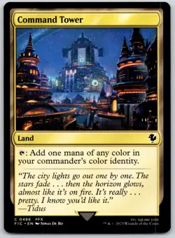 Command Tower () - Commander: FINAL FANTASY FIC- MTG - LP Magic - 486 C - Image 1