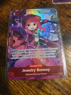 Jewelry Bonney(Alternate Art) EB04-002 Adventure on Kami's Island One Piece Foil - Image 1