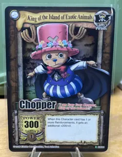 One Piece Passage to the Grand Line CCG Chopper C Foil King Of The Island CH081 - Image 1