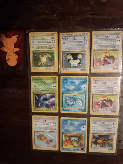 Vintage English Pokemon Card Holo Lot - Snorlax & Raichu Jungle Holos + Bulk - Image 2